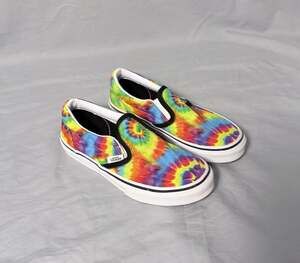 Vans Classic Slip-On Tie Dye Kids Size 2.5